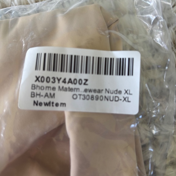Bhome Maternity Shapewear Bodysuit Biketard Nude NWT -Size XL - Picture 4 of 5